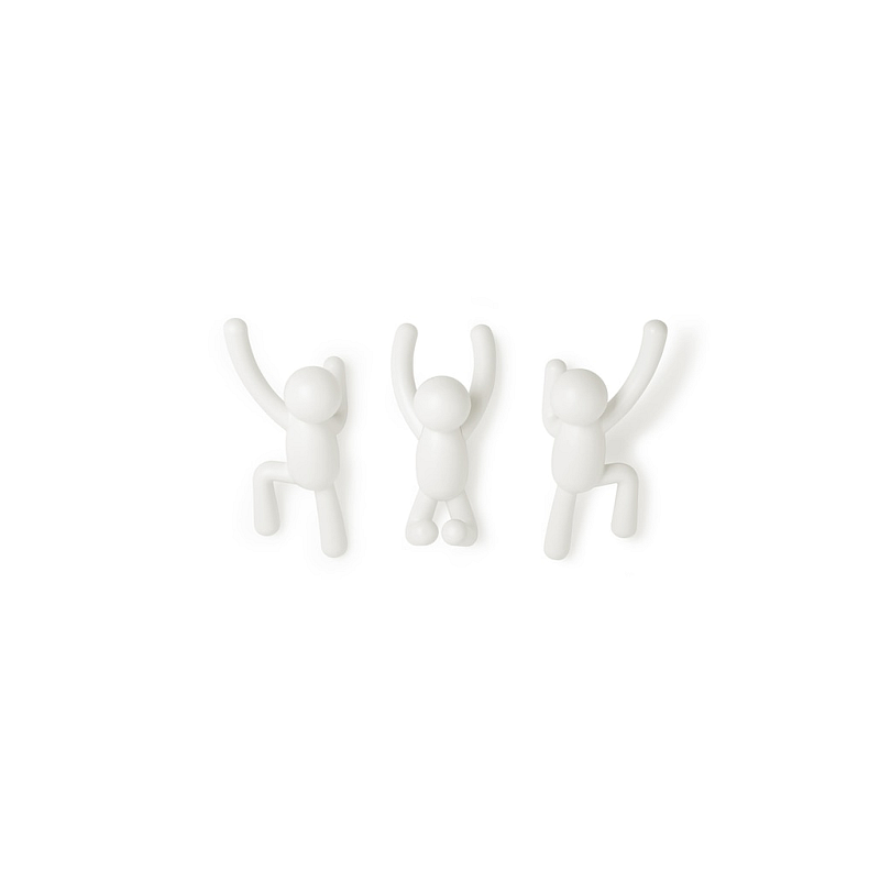 Umbra 318165-660 Wandhalterung Drinnen Universalhaken Weiß 3 Stück(e)