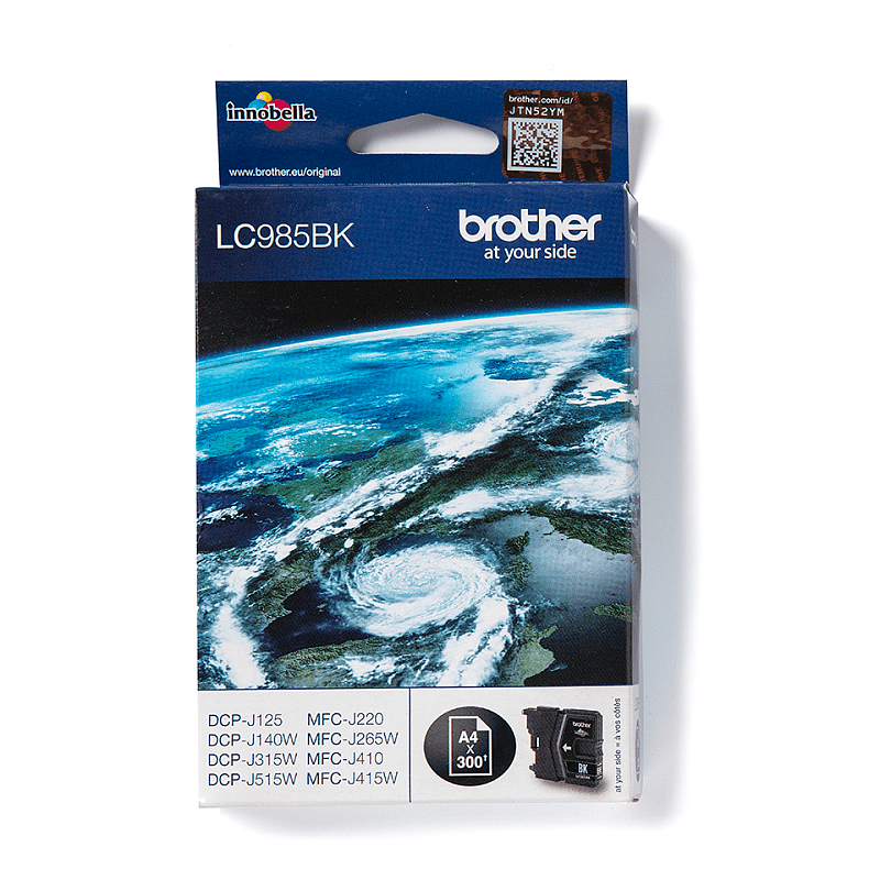 Brother LC985BK Druckerpatrone 1 Stück(e) Original Schwarz