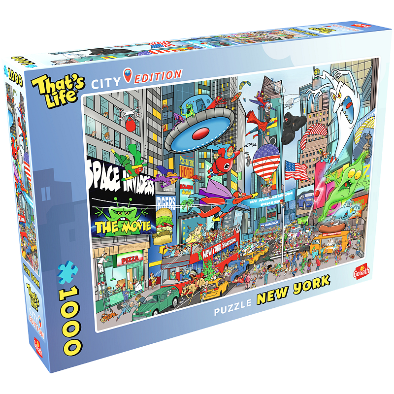 Goliath That's Life City Edition New York Puzzlespiel 1000 Stück(e) Stadt