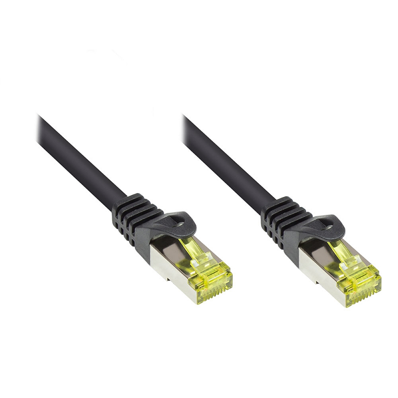 Kabelmeister SO-34670 Netzwerkkabel Schwarz 15 m Cat7 S/FTP (S-STP)