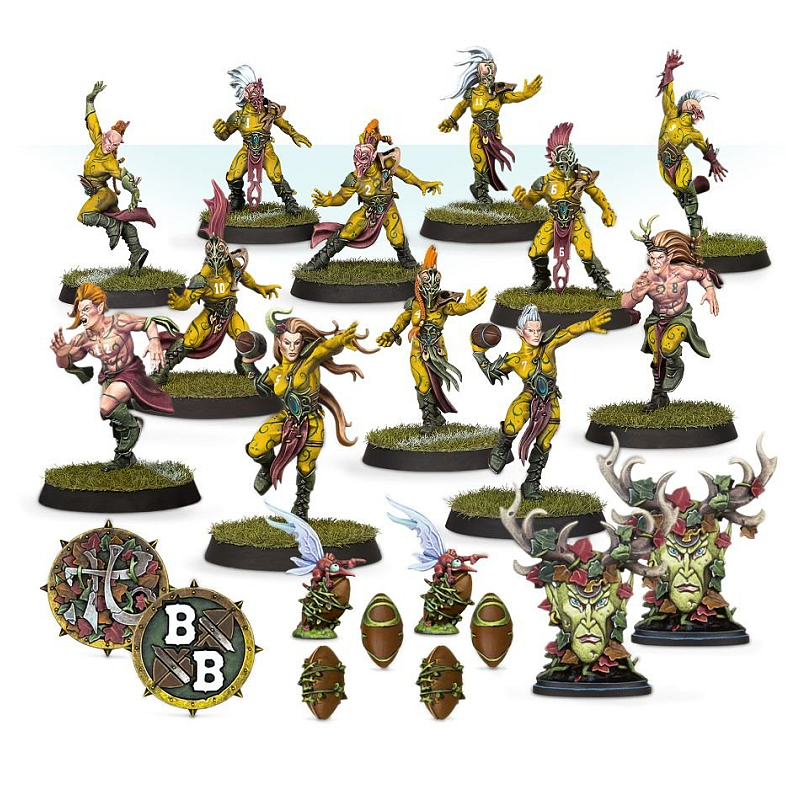 Games Workshop The Athelorn Avengers Wood Elf Blood Bowl Team