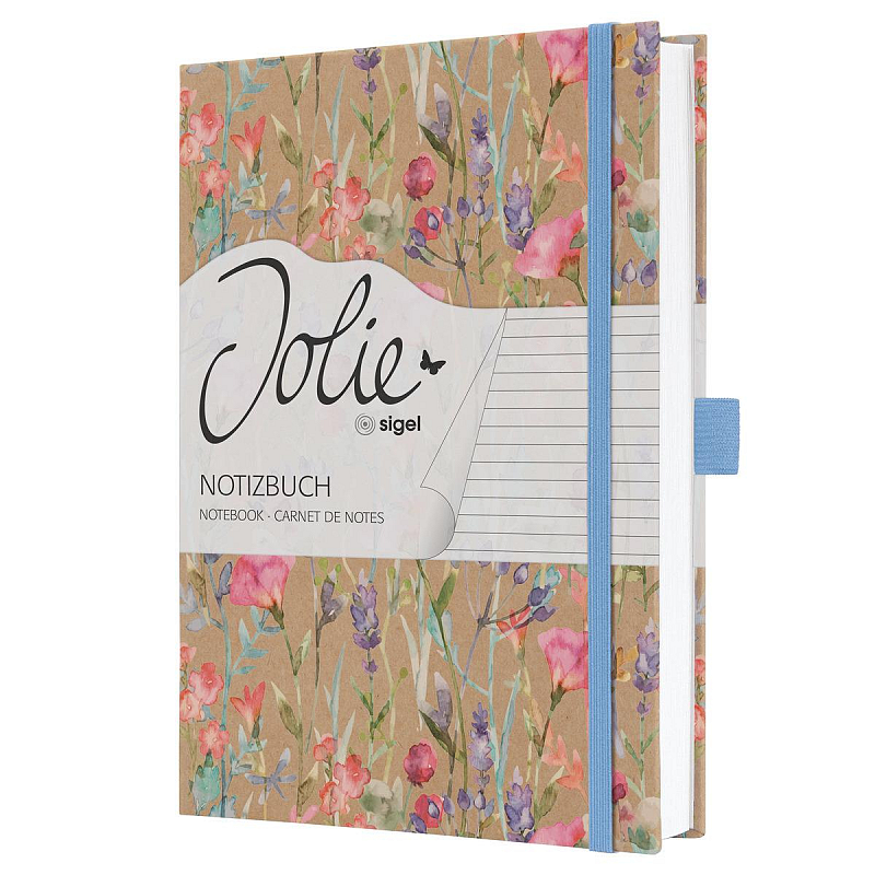 JOLIE JN853 Notizbuch , Pure Wildflowers, ca. A5, liniert