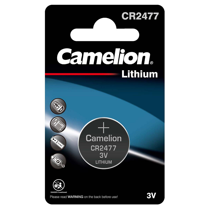 Camelion CR2477-BP1 Einwegbatterie Lithium-Manganese Dioxide (LiMnO2)