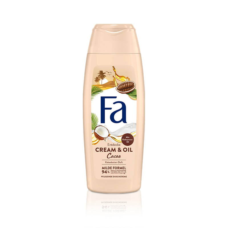 Fa Cream & Oil Cacao 250 ml Duschcreme Frauen Körper