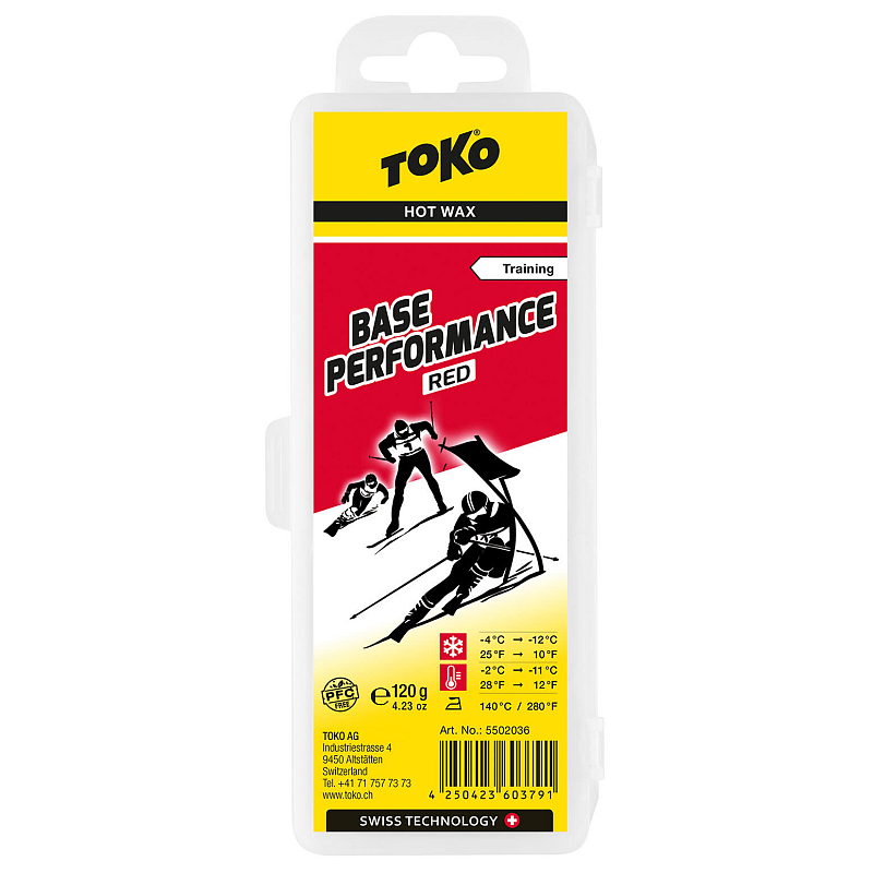 TOKO 5502036 Ski-&Snowboardwachs Ski/Snowboard Gleitwachs