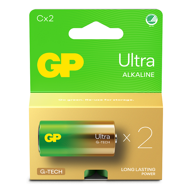 GP Batteries Ultra Alkaline GP14AU Einwegbatterie C, LR14 Alkali