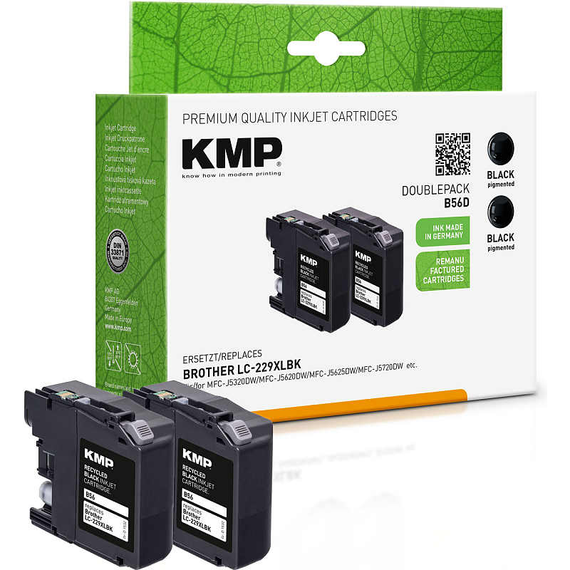 KMP E125V Druckerpatrone 4 Stück(e) Schwarz, Cyan, Magenta, Gelb
