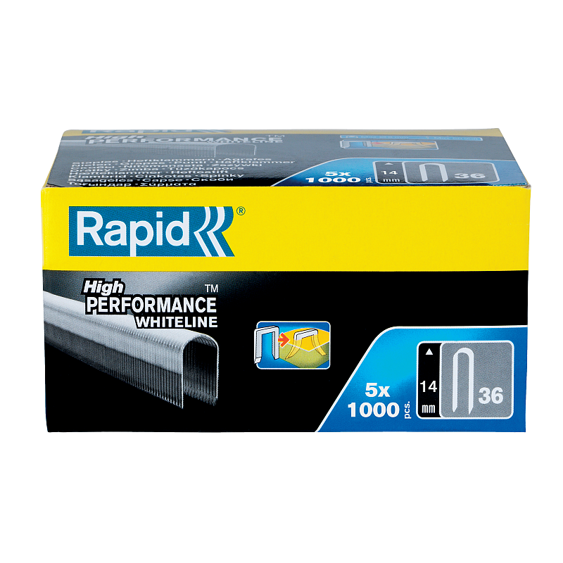 Rapid 11886911 Heftklammer Klammerpack 5000 Heftklammern