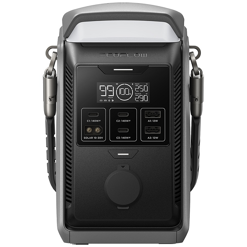 EcoFlow TRAIL Plus 300 DC Tragbare Power Station 6 Lithium Nickel Manganese Cobalt Oxide (LiNMC) 300 W 2,26 kg