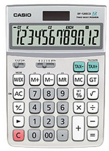 Casio DF-120ECO Taschenrechner Desktop Display-Rechner