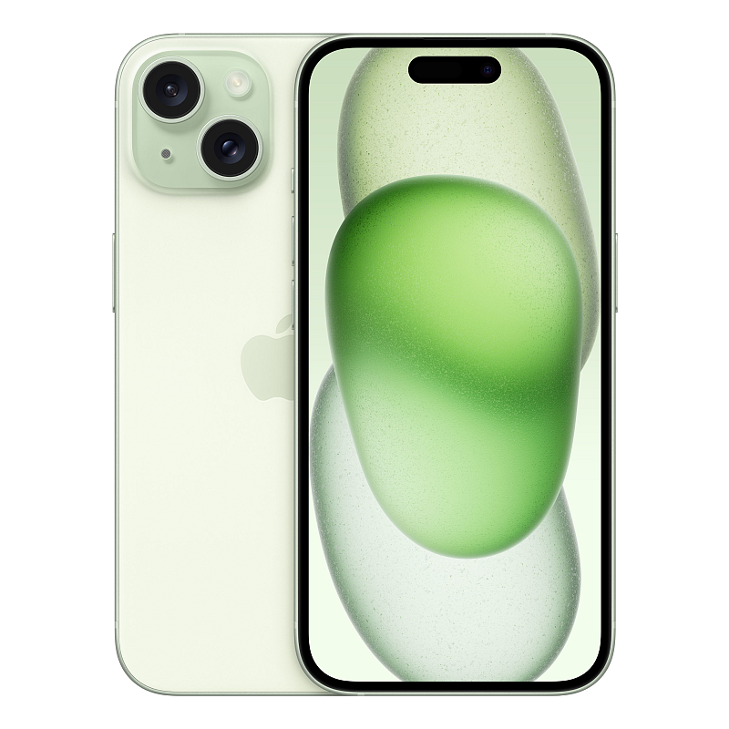 Apple iPhone 15 15,5 cm (6.1") Dual-SIM iOS 17 5G USB Typ-C 128 GB Grün