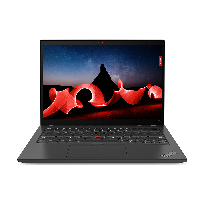 Lenovo ThinkPad T14 Gen 4 (AMD) AMD Ryzen™ 5 PRO 7540U Laptop 35,6 cm (14") WUXGA 16 GB LPDDR5x-SDRAM 512 GB SSD Wi-Fi 6E (802.11ax) Windows 11 Pro Deutsch Schwarz