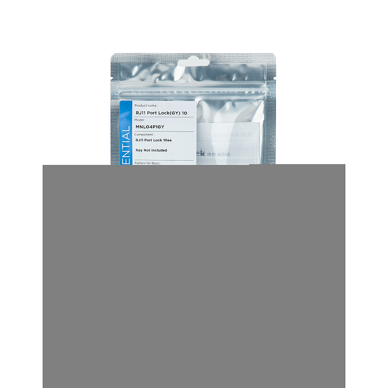 Smartkeeper MNL04P1GY Schnittstellenblockierung RJ-11 Grau 1 Stück(e)
