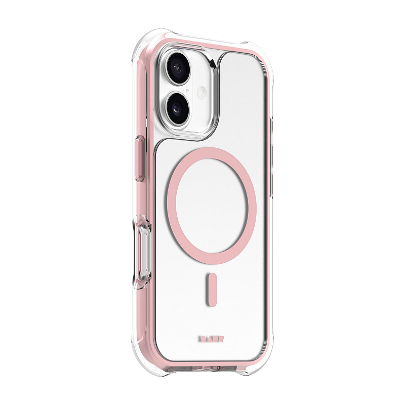 LAUT AERO PROTECT Handy-Schutzhülle 16 cm (6.3") Cover Pink, Transparent