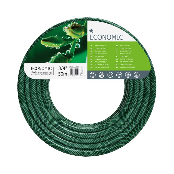 CELLFAST ECONOMIC Gartenschlauch 50 m Über Boden Grün