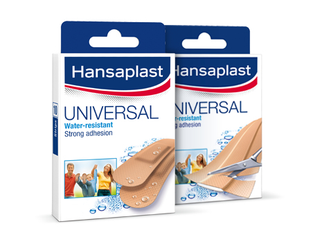 Hansaplast Universal 20 Strips 190 x 720 cm 20 Stück(e)
