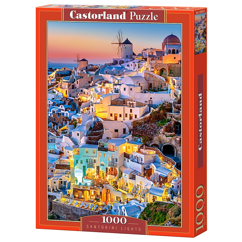 Castorland Santorini Lights 1000 pcs Puzzlespiel 1000 Stück(e) Stadt