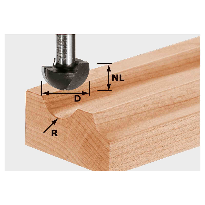 Festool 490985 Fräsaufsatz Flute cutter 1 Stück(e)