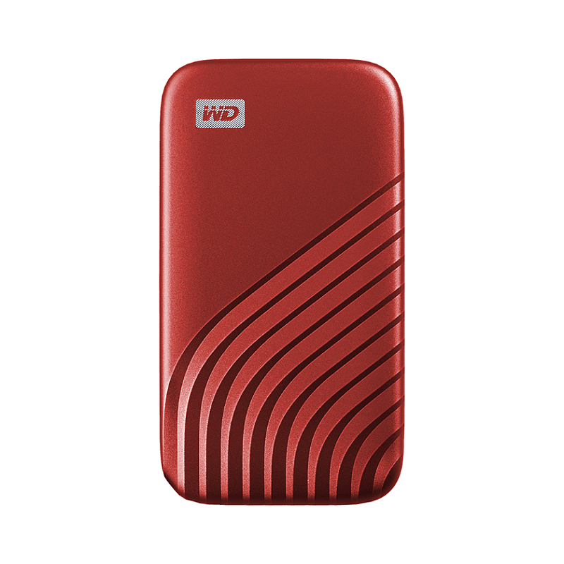 Western Digital My Passport 2 TB USB Typ-C 3.2 Gen 2 (3.1 Gen 2) Rot