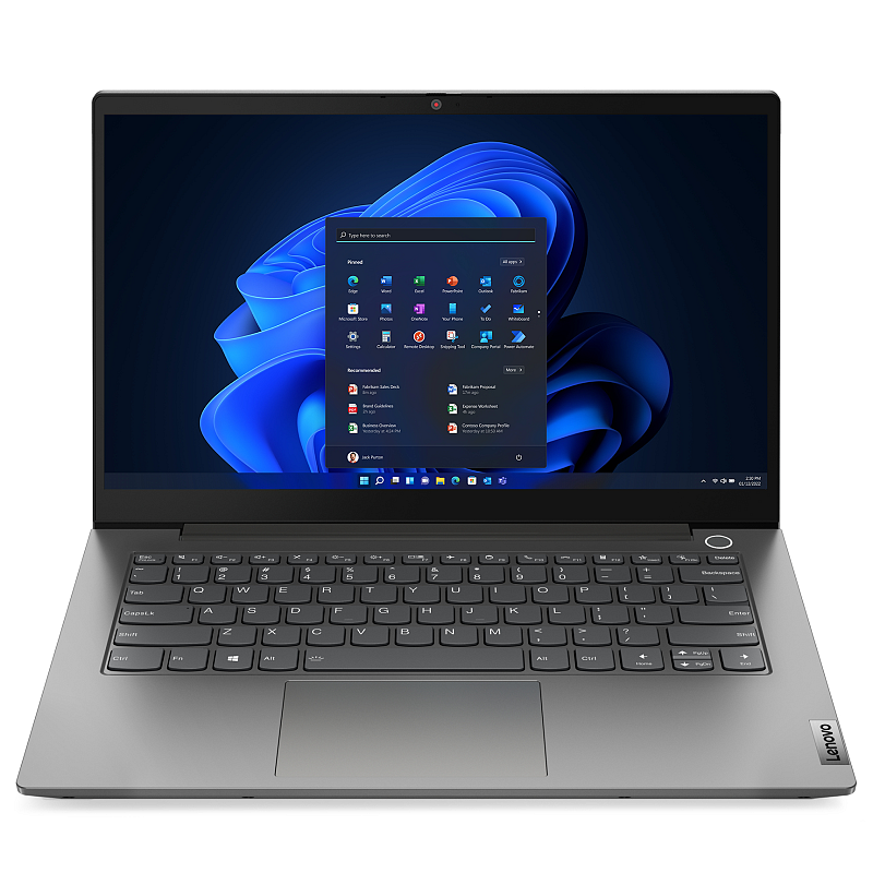 Lenovo ThinkBook 14 G4 ABA AMD Ryzen™ 5 5625U Laptop 35,6 cm (14") Full HD 16 GB DDR4-SDRAM 512 GB SSD Wi-Fi 6 (802.11ax) Windows 11 Pro Deutsch Grau