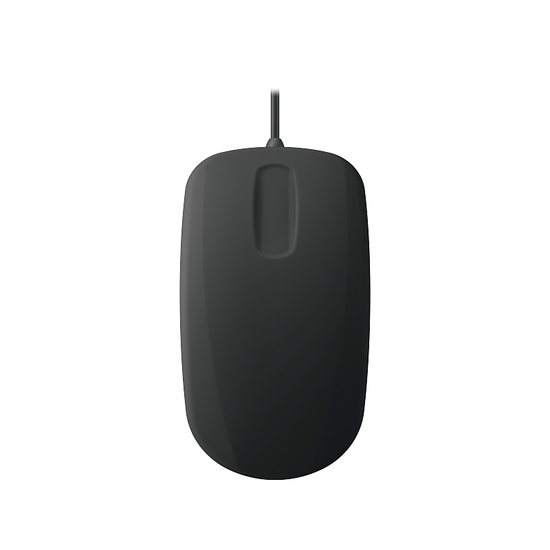 Contour Design Active Key Contour QuickClean Medizinische Maus IP68 Scrollsensor Kabelgebunden Schwarz PMH3