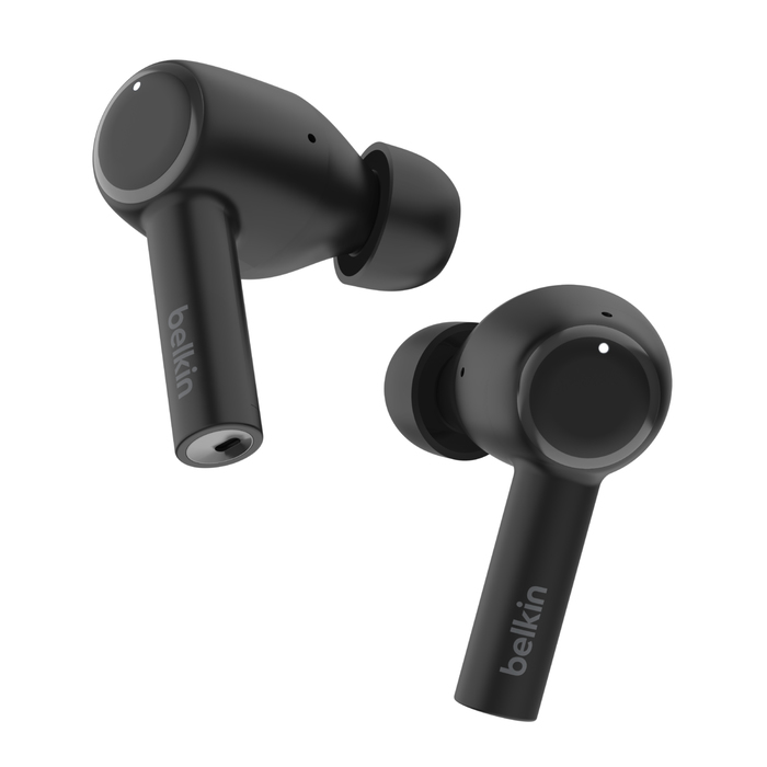 Belkin SoundForm Pulse Kopfhörer True Wireless Stereo (TWS) im Ohr Anrufe/Musik/Sport/Alltag Bluetooth Schwarz