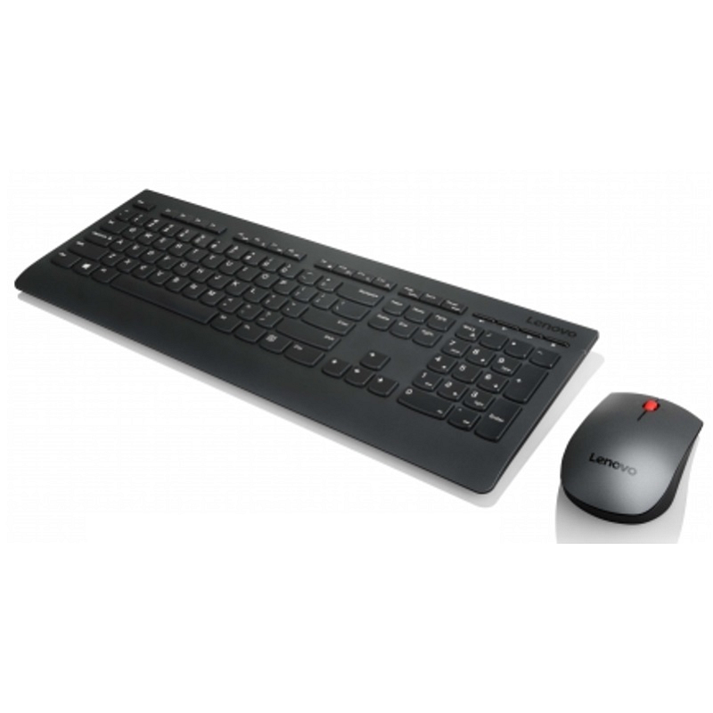 Lenovo 4X30H56813 Tastatur Maus enthalten Universal RF Wireless QWERTZ Ungarisch Schwarz