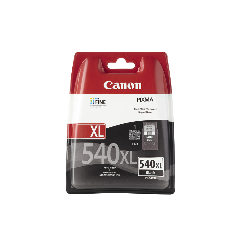 Canon PG-540 XL w/sec Druckerpatrone 1 Stück(e) Original Hohe (XL-) Ausbeute Schwarz