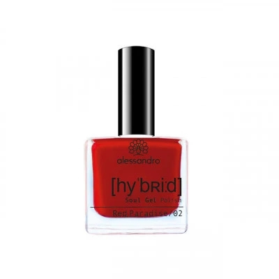 alessandro Hybrid Colour Red Paradise Gelnagellack Rot