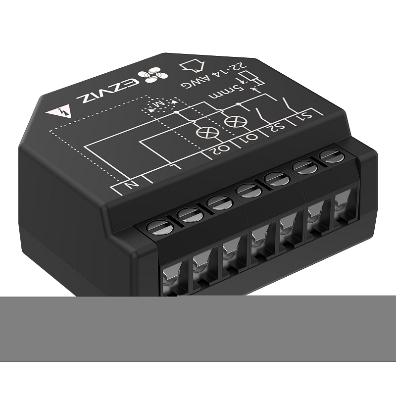EZVIZ T36WN Kabellos Schwarz