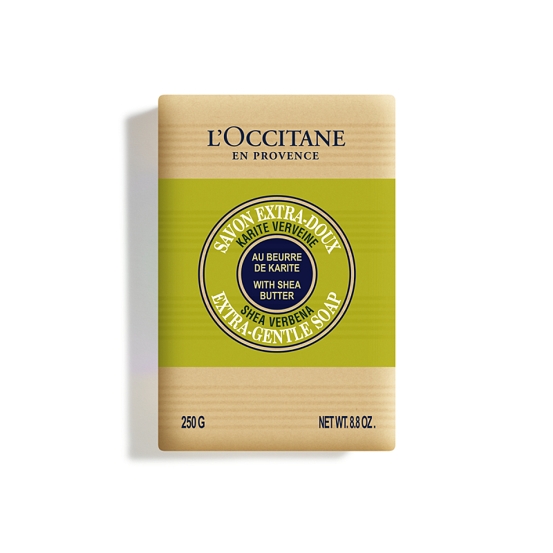 L'Occitane Shea Verbena Extra-Gentle Soap Barseife 250 g 1 Stück(e)
