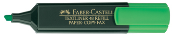 Faber-Castell 154863 Marker 1 Stück(e) Meißel Grün