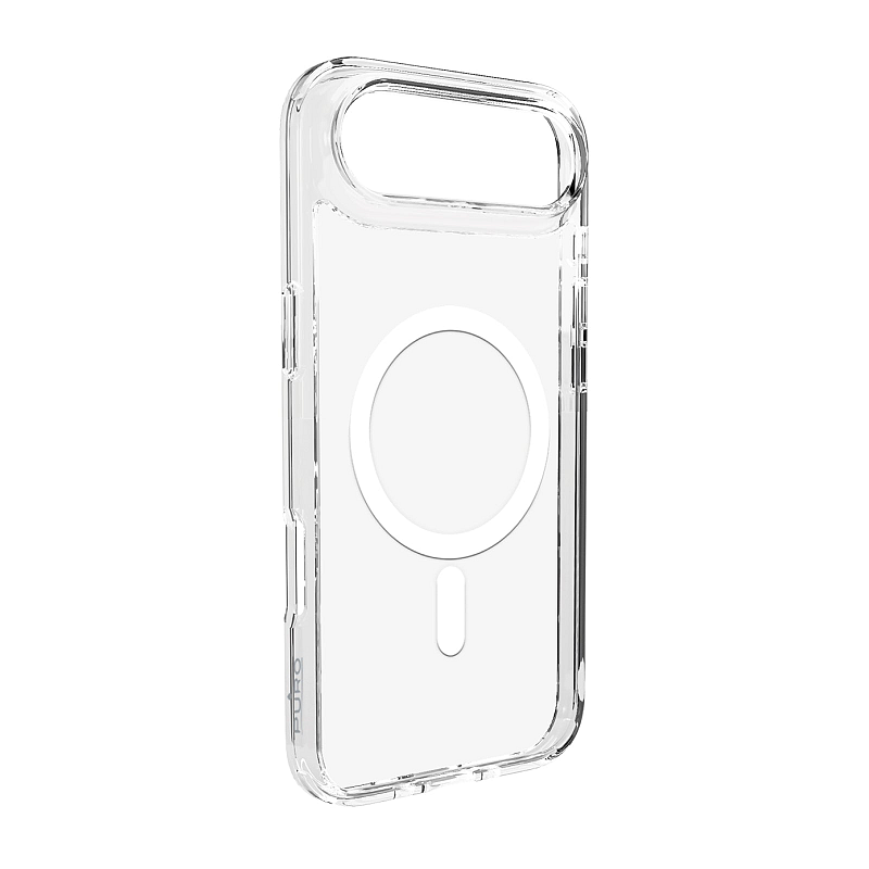 PURO PUIPC1766LITEMAGTR Handy-Schutzhülle Cover Transparent, Weiß