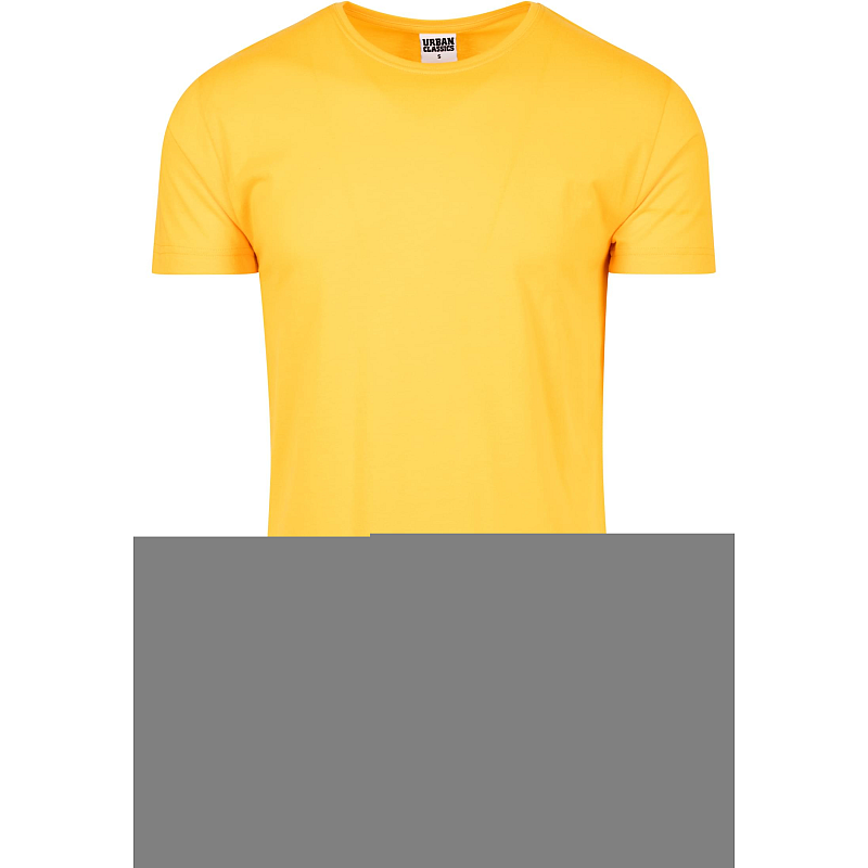 Urban Classics Shaped Long Tee T-Shirt Rundhals Kurzärmel Baumwolle