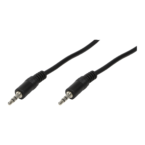 LogiLink 3.5mm - 3.5mm, 10m Audio-Kabel Schwarz