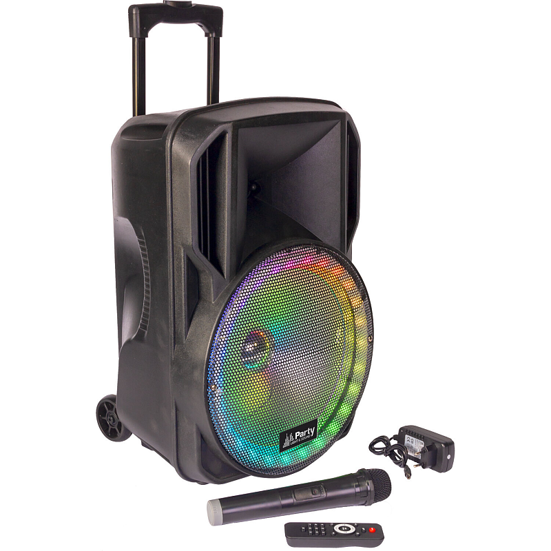 PARTY Light & Sound PARTY-15RGB Tragbarer-/Partylautsprecher Schwarz 800 W
