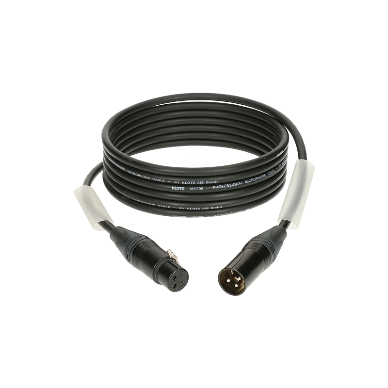 KLOTZ AIS GmbH M1FM1N0500 Audio-Kabel 5 m XLR (3-pin) Schwarz
