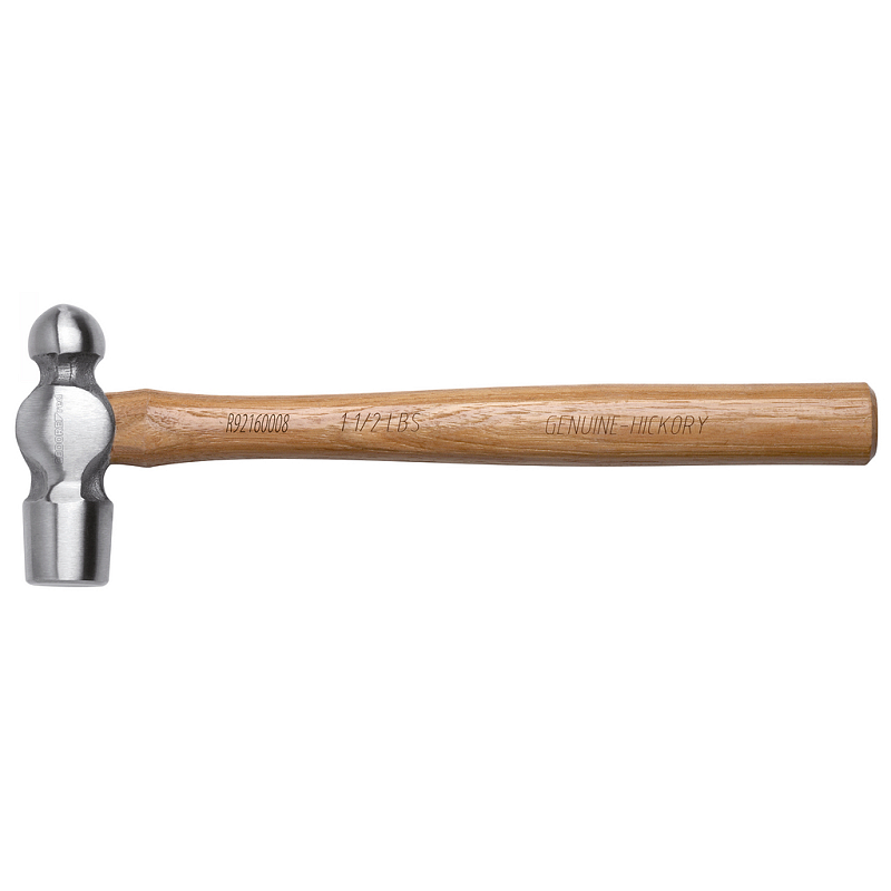Gedore Englischer Schlosserhammer mit Hickorystiel 1.1/2 lbs