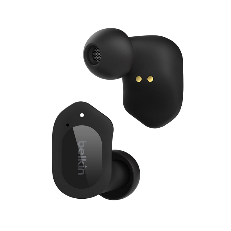 Belkin SOUNDFORM Play Kopfhörer Kabellos im Ohr Anrufe/Musik USB Typ-C Bluetooth Schwarz