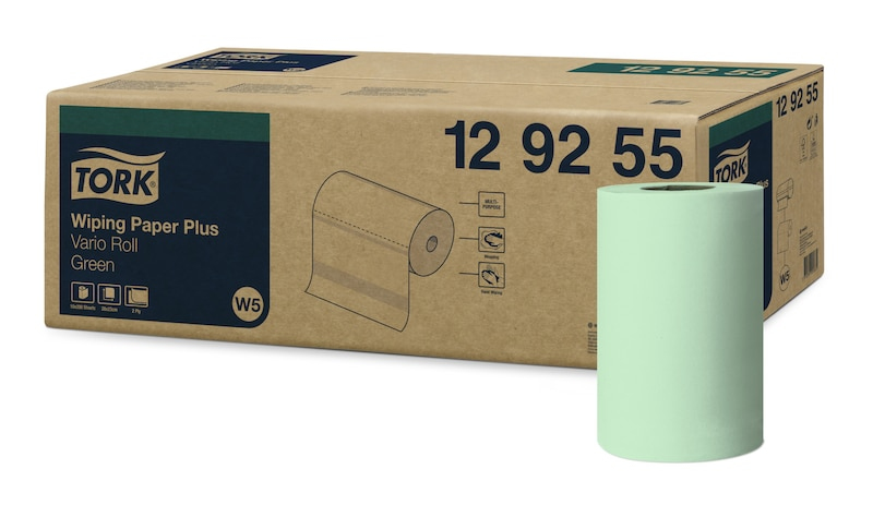 Tork 129255 Papiertuch 200 Blätter Papier Grün 55 m
