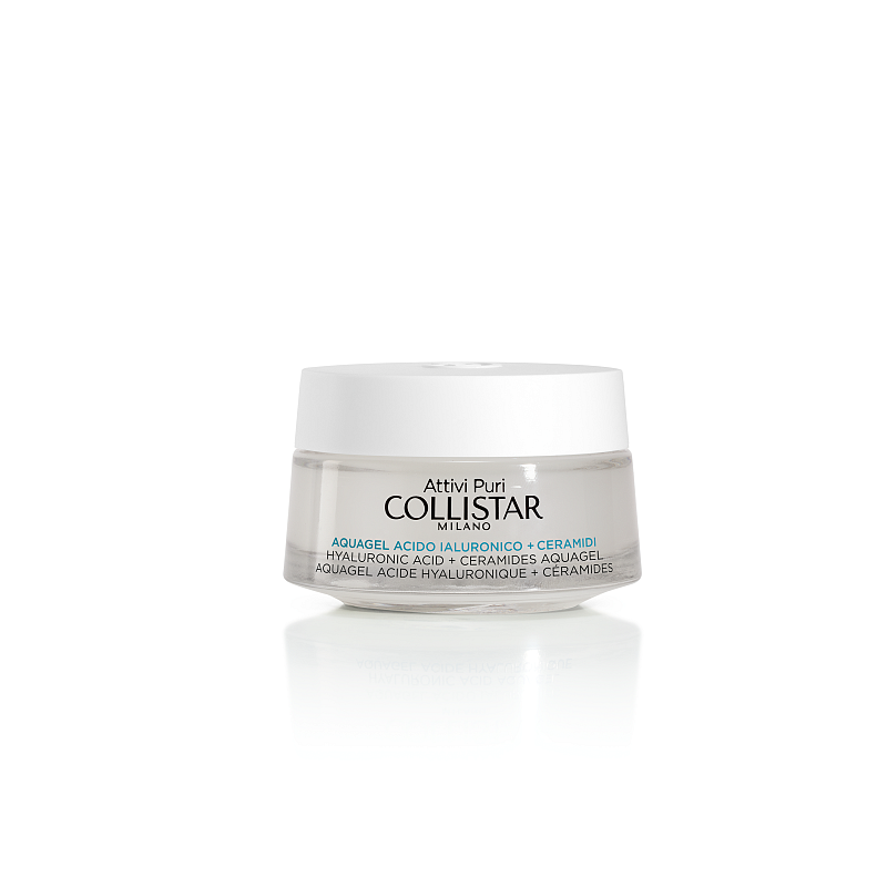 Collistar Hyaluronic Acid + Ceramides Aquagel Tages- & Nachtcreme Gesicht, Hals/Nacken 50 ml