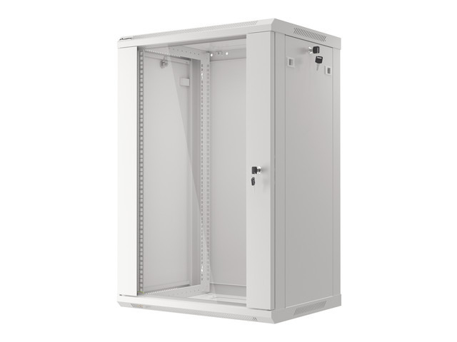Lanberg WF01-6418-10S Rack 18U Wandmontiertes Regal Grau