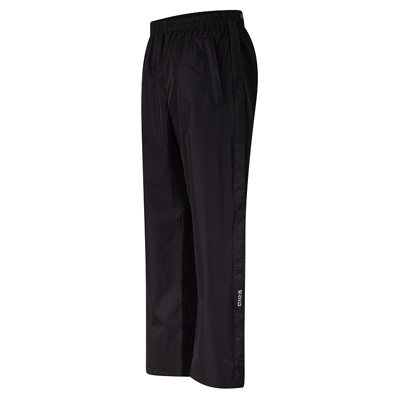 Pro-X elements Herren-Regenhose mit durchg.RV LOGON, Größe XXL, SCHWARZ
