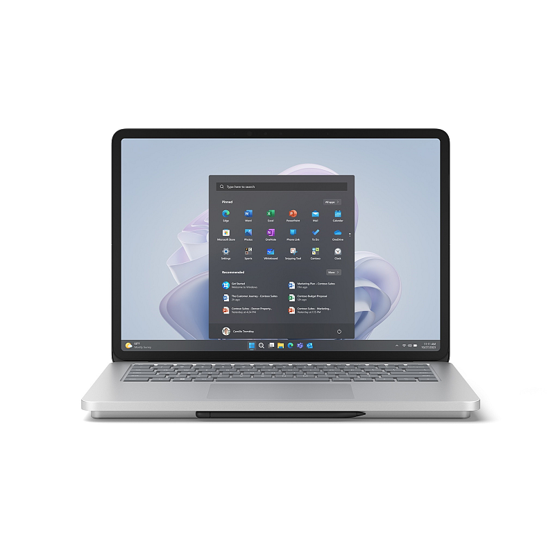 Microsoft Surface Laptop Studio 2 Intel® Core™ i7 i7-13700H Hybrid (2-in-1) 36,6 cm (14.4") Touchscreen 16 GB LPDDR5x-SDRAM 512 GB SSD Wi-Fi 6E (802.11ax) Windows 11 Home Platin