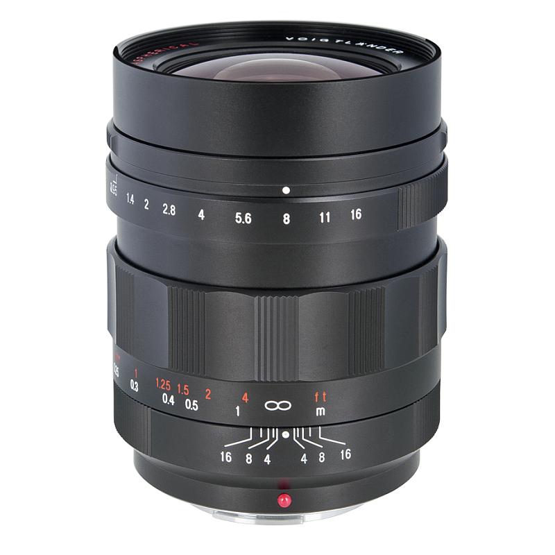 Voigtländer Nokton 17.5mm F0.95 SLR Schwarz