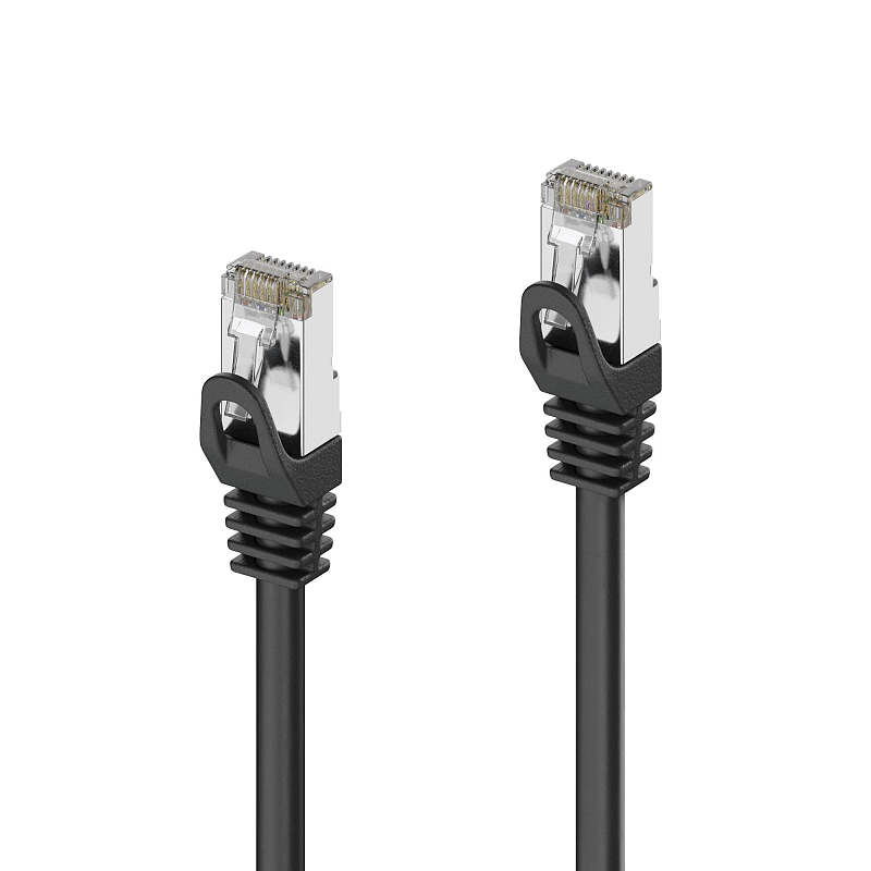 PureLink IQ-PC1000-005 Netzwerkkabel Schwarz 0,5 m Cat6a S/FTP (S-STP)