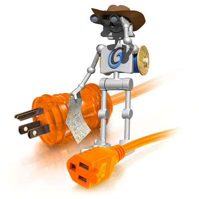 C2G 48061 Stromkabel Orange 15 m NEMA 5-15P NEMA 5-15R
