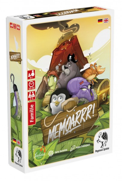 Pegasus Memoarrr! Memoarrr! Kartenspiel Speicher