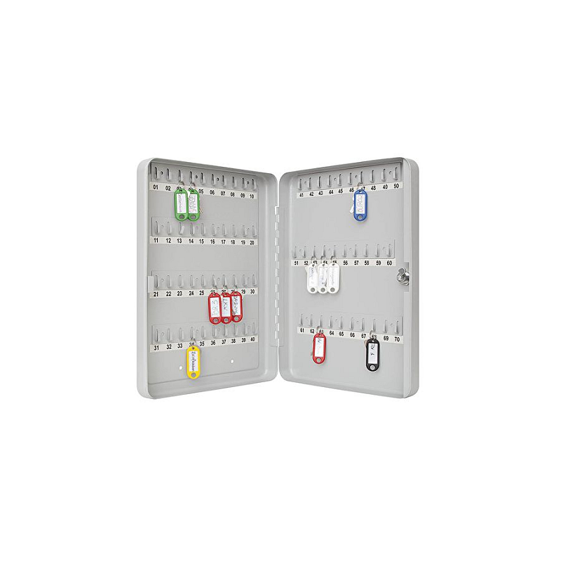 Wedo 102 56537X Schlüsselkasten & Organizer Metall Grau