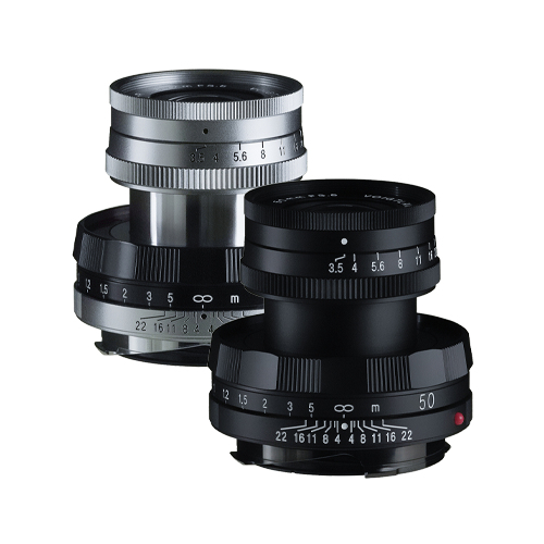 Voigtländer 50 mm F3.5 APO-LANTHAR Type I Schwarz, Silber